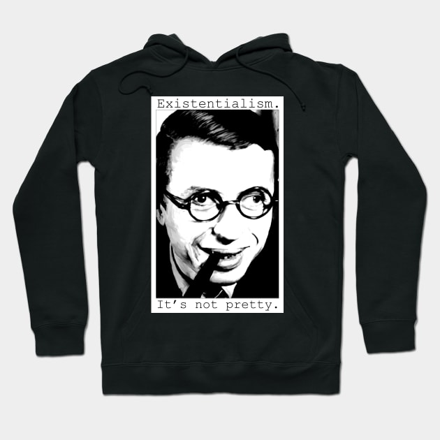 Existentialism Hoodie by Patsi Nahmi Designs